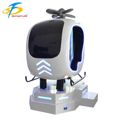 محاكي طيران طائرات 9D VR لعبة VR تفاعلية للطائرات الهليكوبتر والطائرات ، حركة متعددة الدرجات ، تحكم لوحة التحكم ، تجربة VR عالية الوضوح للألعاب الرقمية