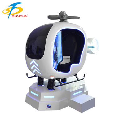 محاكي طيران طائرات 9D VR لعبة VR تفاعلية للطائرات الهليكوبتر والطائرات ، حركة متعددة الدرجات ، تحكم لوحة التحكم ، تجربة VR عالية الوضوح للألعاب الرقمية