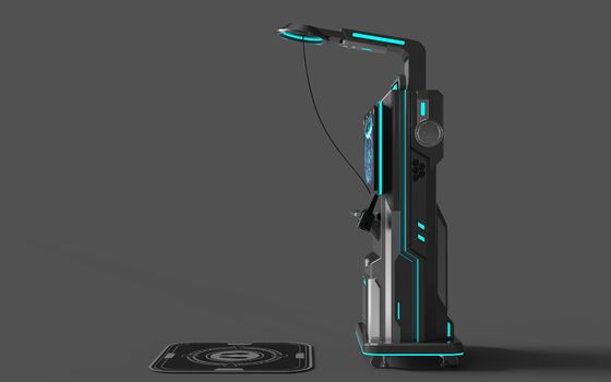 VR مشاركة محاكي الرماية VR | خدمة ذاتية تعمل بالعملات المعدنية، نظام Android، لعبة رماية VR منخفضة التكلفة، نظارات Pico Gun وشاشة 32 بوصة – الشركة المصنعة SKYFUN