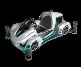 FUN 4 DOF محاكي السيارات السباقية. 4 محور الحركة، شاشة LCD منحنية فائقة الكبر، لوجيتيك G29 عجلة القيادة، 5 ألعاب، شاشة 42 بوصة