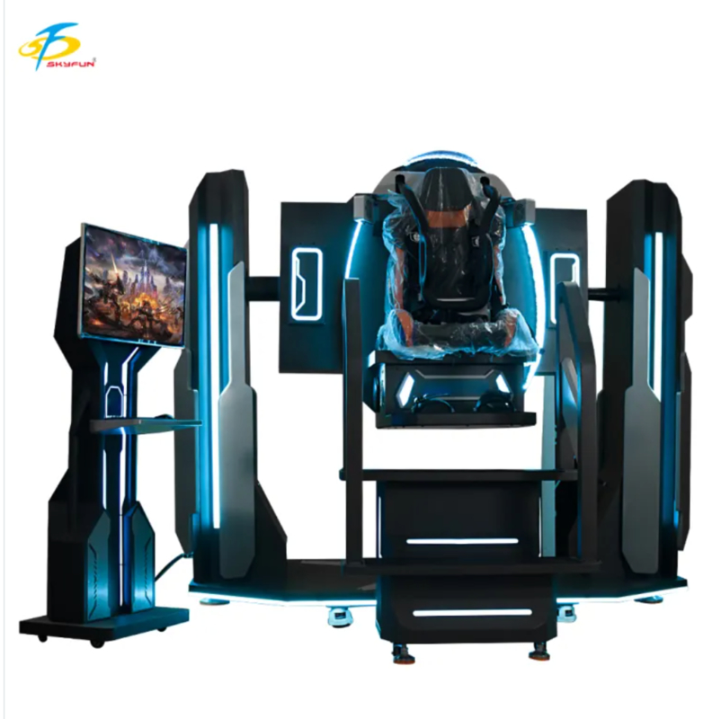 720° VR متعة عكسية نجم لاعب واحد محاكي - دوران حصري 361°، نطاق حركة كبير، بناء فاخر، ألعاب VR سلسة غامرة