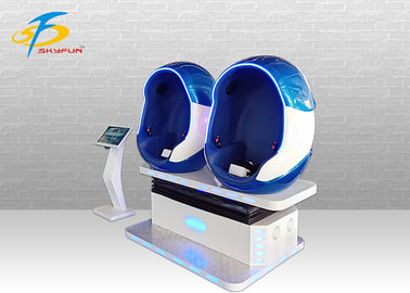 110 / 220V تسلية VR Egg Chair مع 2 مقاعد VR نظارات / سينما الواقع الافتراضي